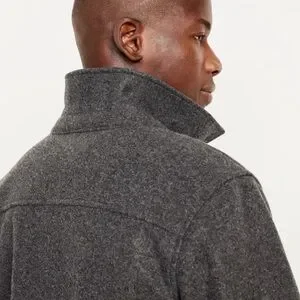 ジャケット・アウター 00S OLD GAP WOOL FULL- ZIP JKT Gap Coat Jacket Men Size XL Wool Blend Full Zip Gray Qulited